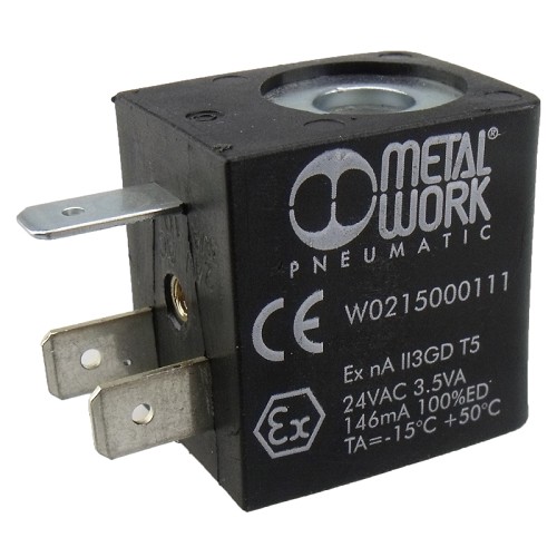 Bobine électrique METAL WORK - taille 22 - 24/50-60 - 3,5VA