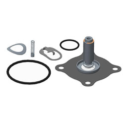 Spare part kit for ASCO solenoid valve - P/N: SCG210C087 and SCG210D088 in DC - NBR