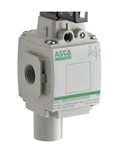 2/2 Slow start ASCO Serie 652 - Solenoid air pilot - G1/2" - 2,75 to 10 bar - Q:5000l/min