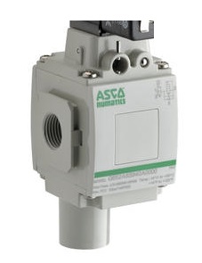 Démarreur progressif 2/2 ASCO série 652 - A cde électropneum. - G1/2" - 2,75 à 10 bar - Q:5000l/min