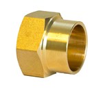 Manchon F/C laiton  Ø 1/2" F x 15