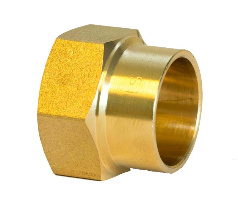 Manchon F/C laiton  Ø 1/2" F x 15