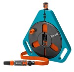 Dévidoir Gardena 757 portable - tuyau plat 20m