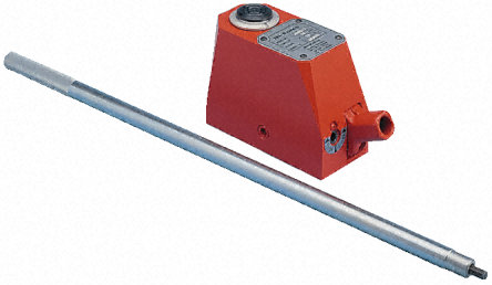 Cric HI-FORCE Série JAS - Piston lisse - Alu - Levage: 10T - Course: 75mm - Hauteur fermé: 131mm