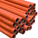 Tube acier soudé médium prépeint Ø 3" (88,9x4,05) EN10255