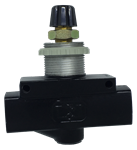 Flow regulator - In-line - Unidirectional - Aluminum - G3/4" - 10 bar