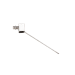 Vanne à flotteur - Inox 316 - Silicone - PN10 - G1/2" M  - (+)150°C - Flotteur non fourni