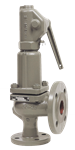 Safety valve - GG25 Cast Iron body - Stainless Steel - Flanges DN25/DN40 - Tared at 1bar - (+)200°C