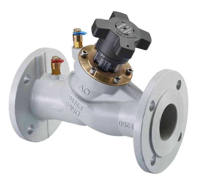 Vanne d'équilibrage en fonte OVENTROP Hydrocontrol VFC - DN250 - PN16 - EPDM - max. 150°C