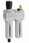 Filter Regulator Lubricator ASCO Serie 342 - G3/4" - 5 µm - 0,5 to 16 bar - Automatic drain