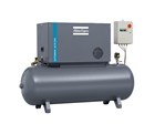 Piston Compressor - 642 l/min - 500 l - 11 bar - 2 cylinders - 2 stages - 1x 5,5 kW - 3 x 400 V