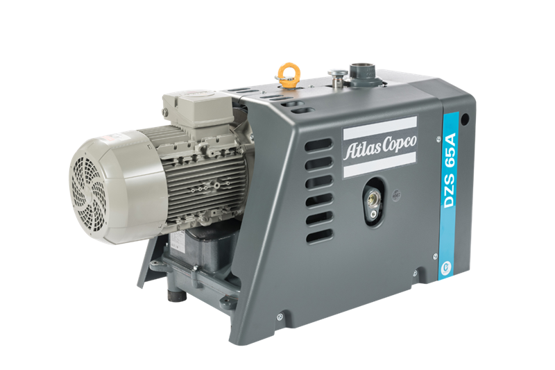 Pompes à vide sèches à becs Atlas Copco Vacuum DZS à vitesse fixe - 150 m³/h - G1"1/4