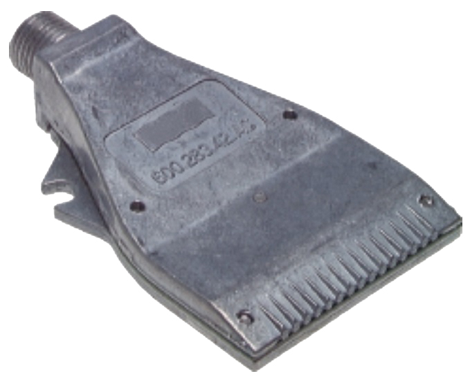 Buses de soufflage plates - Largeur: 51mm - G1/4"M - Q à 4bar: 416l/min - Alu - Pmax.: 6 bar