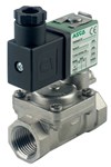 SCG238D102VMO.AC/DC 2/2NF INOX FPM DN13.5 G1/2 AV CDE MAN. NAT POUR BOB. C22A AC/DC SANS CONNEC