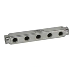 Manifold IVR type 867 - Stainless steel - Inlet G1" - 8 outlets G1/2"