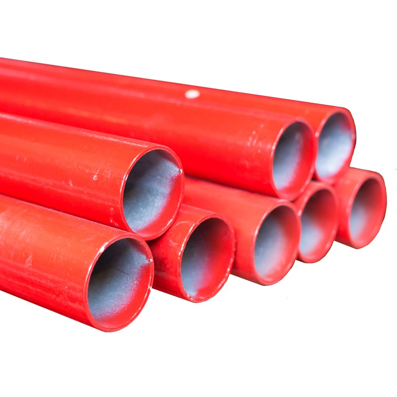 Tube acier soudé iso moyen galva  Ø 5/4" RAL3000