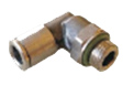 Raccords pour tubes - Coude cylindrique - Inox 316L - M5 M - Ø4 mm - 16 bar