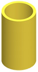 Elément filtrant ASCO 25 µm pour filtres et FR à particules, et FRL série 653 - couleur jaune
