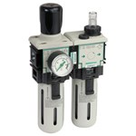 Filter Regulator Lubricator ASCO Serie 342 - G3/4" - 25 µm - 0,5 to 16 bar - Automatic drain