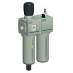 Filter Regulator Lubricator ASCO Serie 651 - G1/8" - 5 µm - 0,5 to 10 bar - Automatic drain