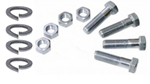 Screw kit - Stainless Steel A2 - For butterfly valves - LUG type GN10/16 - DN40-50-65