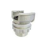 Raccord DSP pour flexible - Coupleur DN65 - Aluminium - 2"1/2M - avec verrou - max 16 bar