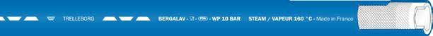 Hose BERGALAV - EPDM - 25x36 mm - Blue - Max pressure: 10 bar - Bursting pressure : 30 bar