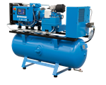 BOGE Screw Compressor - Serie C20 LDR - FAD flow rate: 2250 l/min - 8 bar - 15kW -  G1" - 500 L