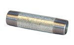Galvanized steel 2-sided threaded end Ø 1/2" x 150