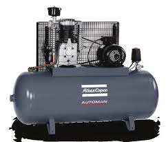 Compresseur à piston - 642 l/min - 270 l - 11 bar - 2 cylindres - 2 étages - 1x 5,5 kW - 3 x 400 V