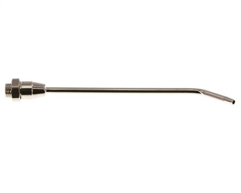 Extension pipe, bent, 160 mm for blow gun