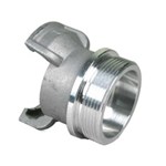 Raccord DSP pour flexible - Coupleur DN100 - Aluminium - 4"M - sans verrou - max 16 bar