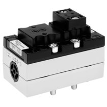 Distributeur à tiroir ISO 5599-1 taille 2 AVENTICS Série 581 - 5/2 monostable - Cde électropneuma.