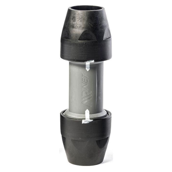 Straight union fitting - PA - Tube ext. Ø: 50mm - 16bar - 65 ° C