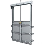 Vanne murale VAG EROX plus - Taille base x hauteur : 500mm x 500mm - Étanchéité sur quatre côtés…