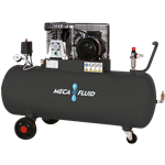 Piston Compressor - 320 l/min - 200 l - 10 bar - 2 cylinders - 1 stage - 2,2 kW - 230 VAC mono