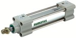Piston rod cylinder alum. ISO15552 Ø32 - Stke 320 - 10bar - Double act. - Piston rod: chromed steel