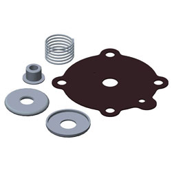 Kit de rechange pour électrovannes ASCO - Réf: SCE238D003(MO) en AC et en DC - NBR