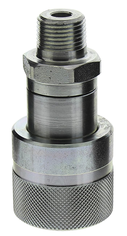 Female coupler, 3/8" NPT male