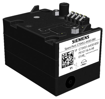 Bloc pneumatique, à double effet, avec joint et vis pour SIPART PS2 6DR5.2*