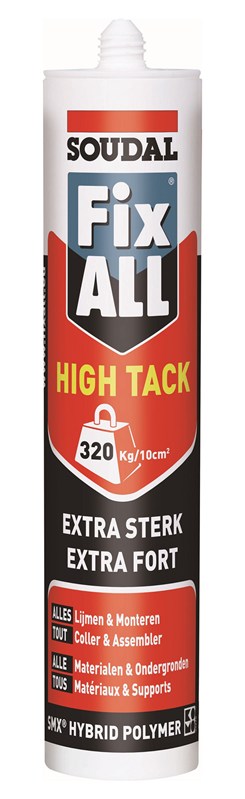 Colle-mastic Soudal FIX-ALL High Tack - blanc - 290ml. (12 pc.)