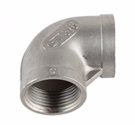 90º ELBOW F-F 2" SS NPT