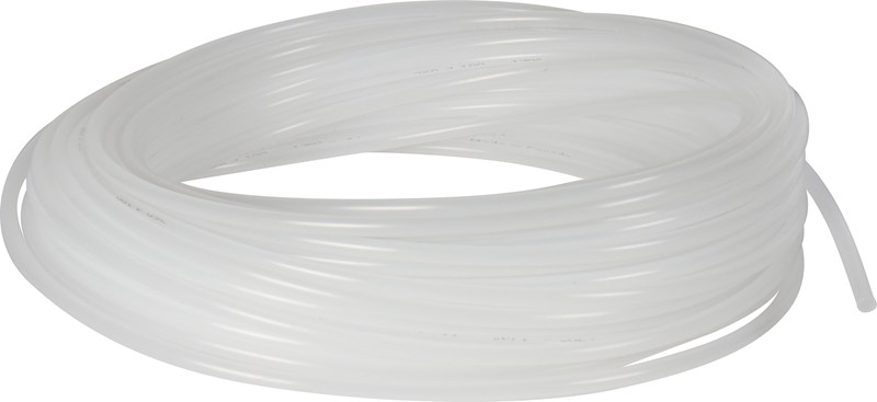 Tube pneumatique calibré en bobine - Polyéthylène - 4x2 mm - Naturel - 100 m - P. max: 21 bar