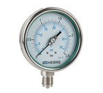 SS INDUSTRIAL PRESSURE GAUGE D100 0-1 BAR