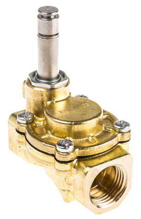 ASCO Solenoid valve Serie 238 - Brass body - NBR - 2/2 - NC - G1"1/2 - No voltage