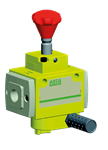 3/2 Lockout valve ASCO Serie 653 - High exhaust - Max 10,3 bar