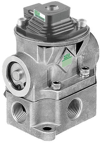 Poppet valve - 3/2 NC - G1"1/2 - Air operated - Spring return - With gaskets