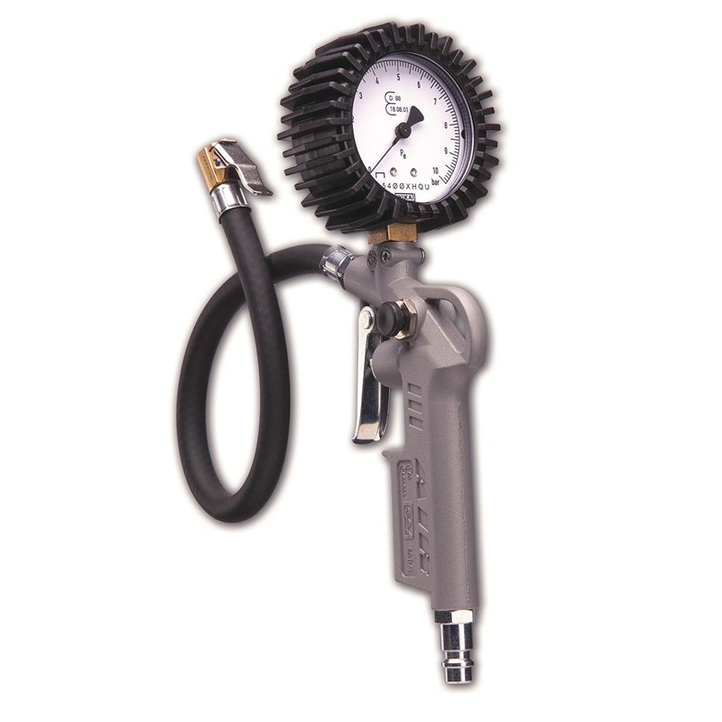 Gonfleur de pneus calibré - 0-10 bar - Ø63mm