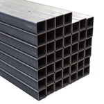 Tube carré - Acier - Soudé électriquement - Dimensions : 120 x 120 x 6 mm