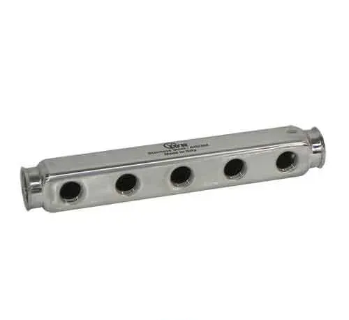 Manifold IVR type 867 - Stainless steel - Inlet G1" - 5 outlets G1/2"